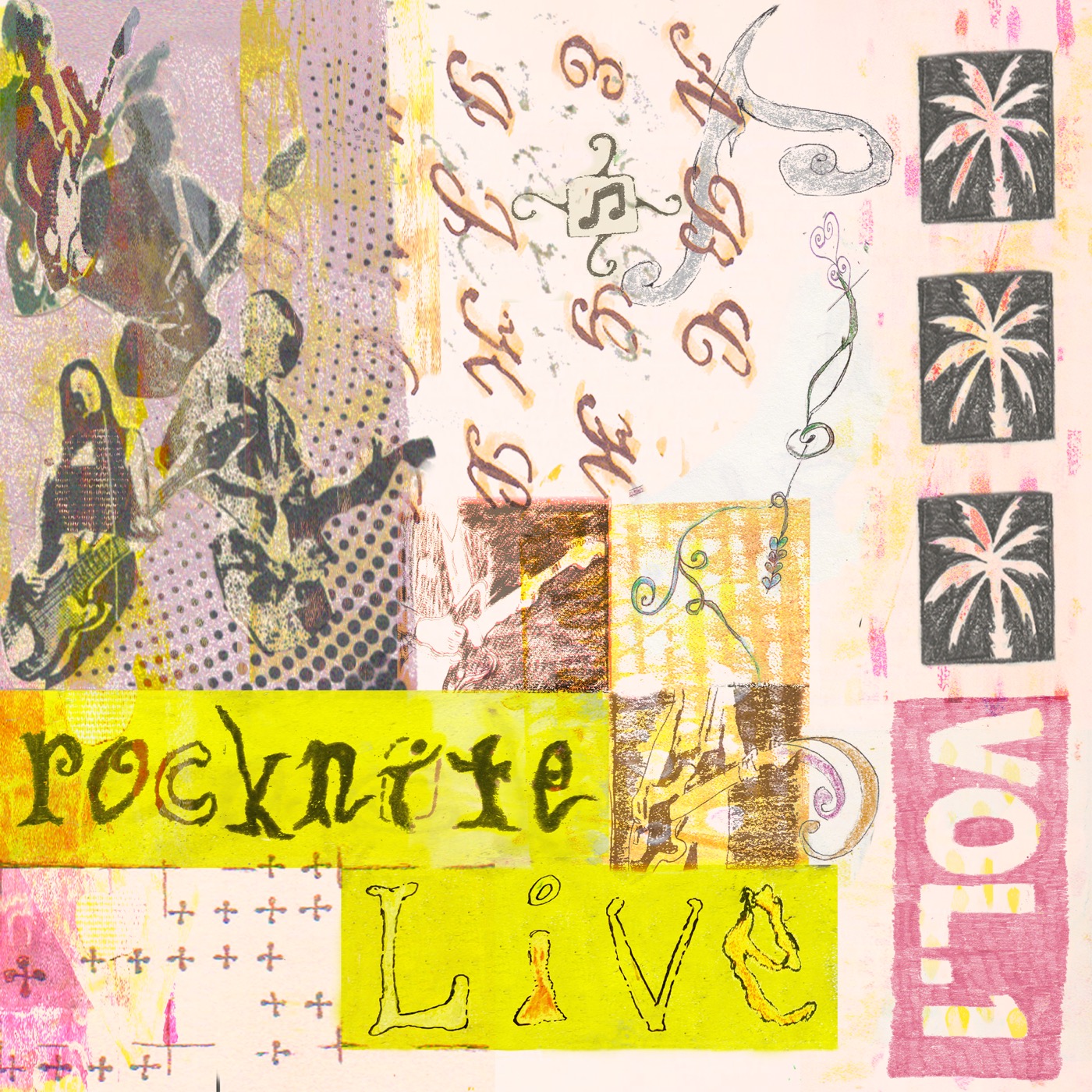 rocknite live vol. 1 album cover