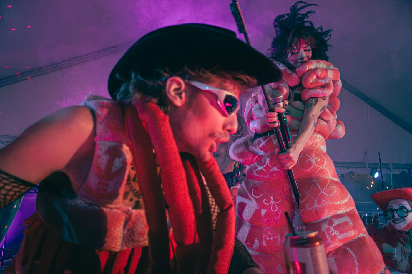 J'Cuuzi performing at rocknite x sxsw 2026